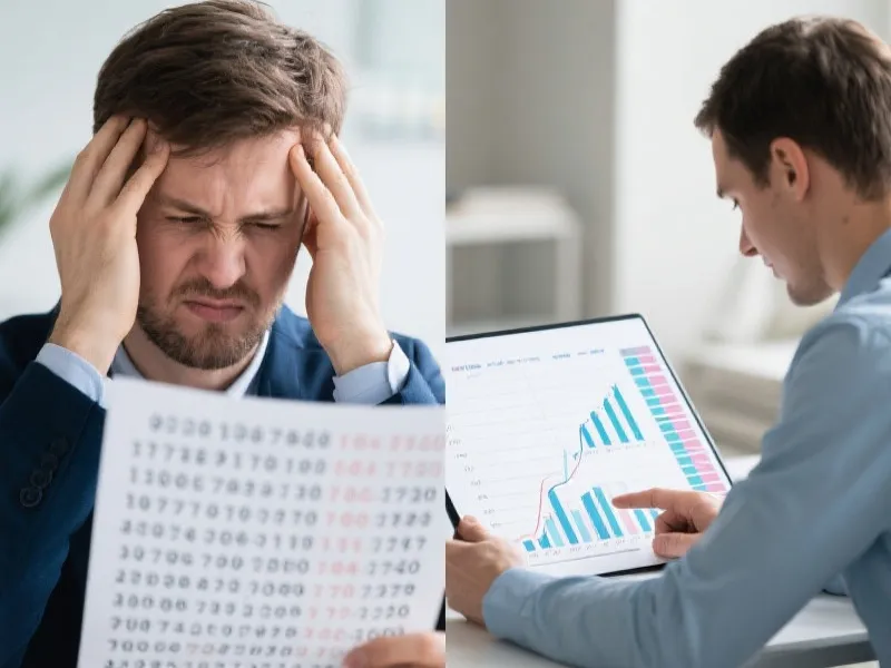 Random Guessing vs Data Analysis